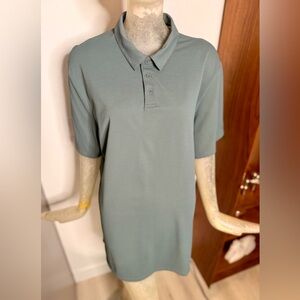 Vuori Men's Feather Polo Short Sleeve Shirt. Size XXL